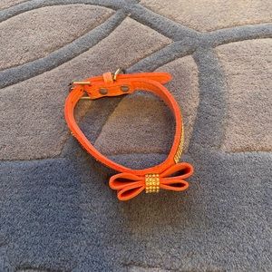 Bedazzled dog collar